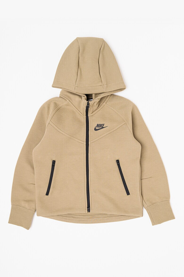 Nike Худи с джобове с цип - Pepit.bg
