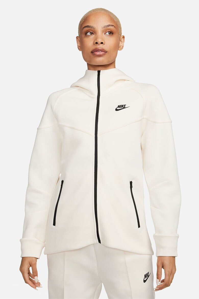 Nike Худи с памук и цип - Pepit.bg