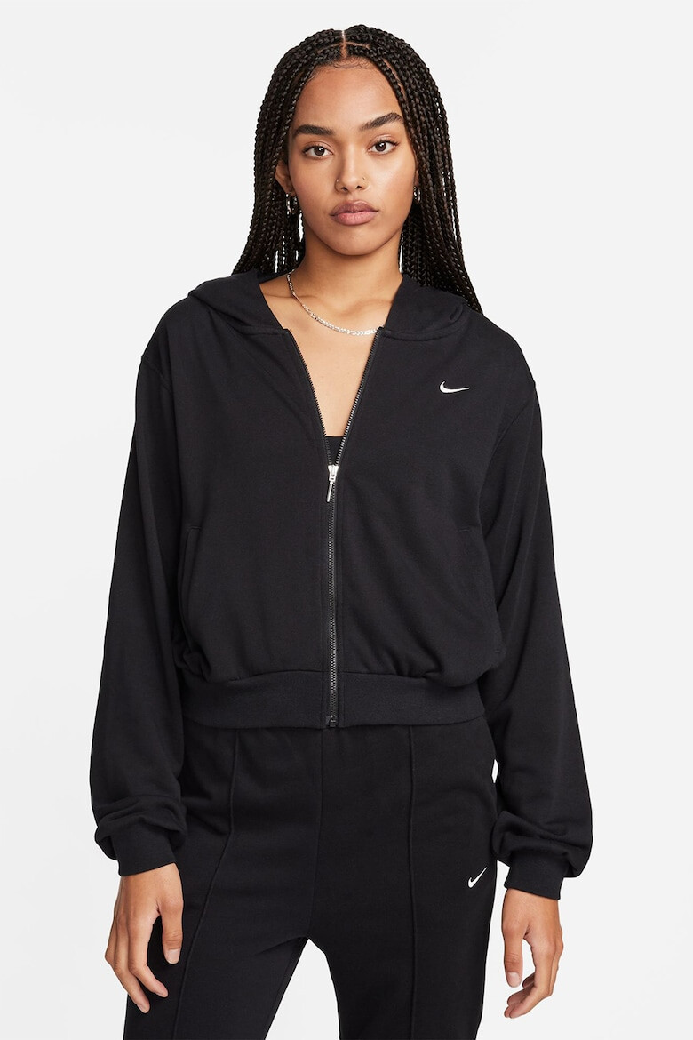 Nike Худи с памук с цип - Pepit.bg