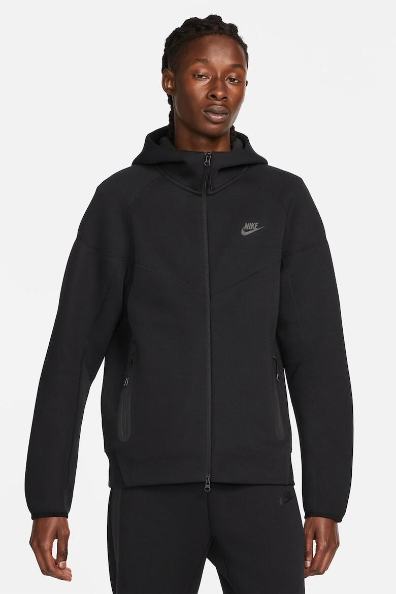 Nike Худи с памук с цип - Pepit.bg