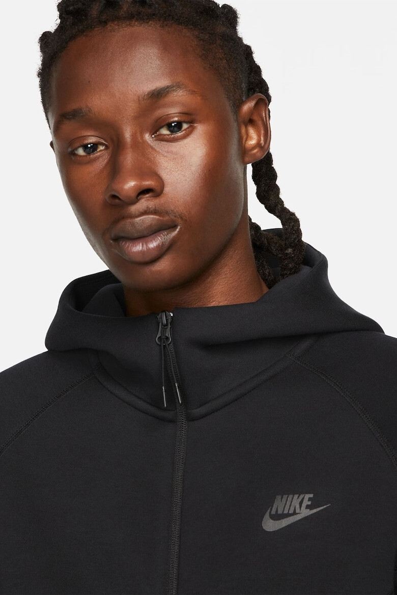 Nike Худи с памук с цип - Pepit.bg
