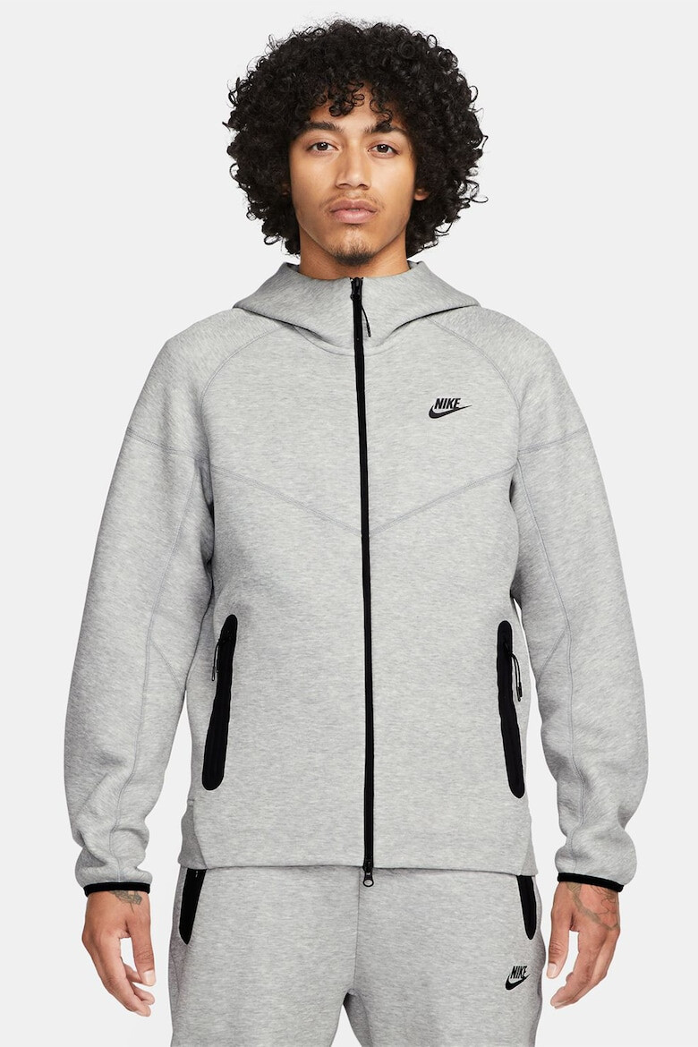 Nike Худи с памук с цип - Pepit.bg