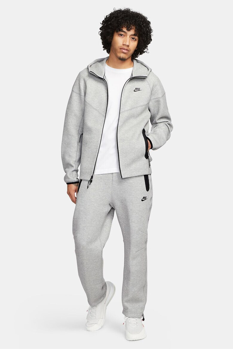 Nike Худи с памук с цип - Pepit.bg