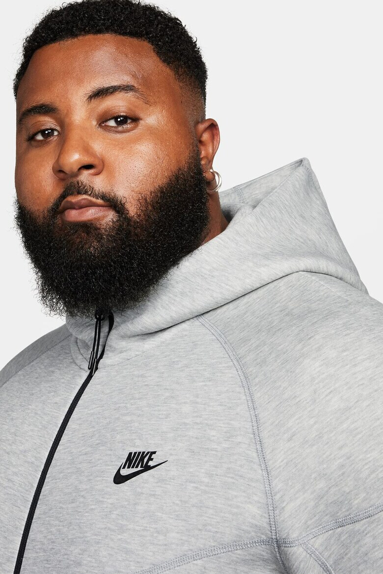 Nike Худи с памук с цип - Pepit.bg