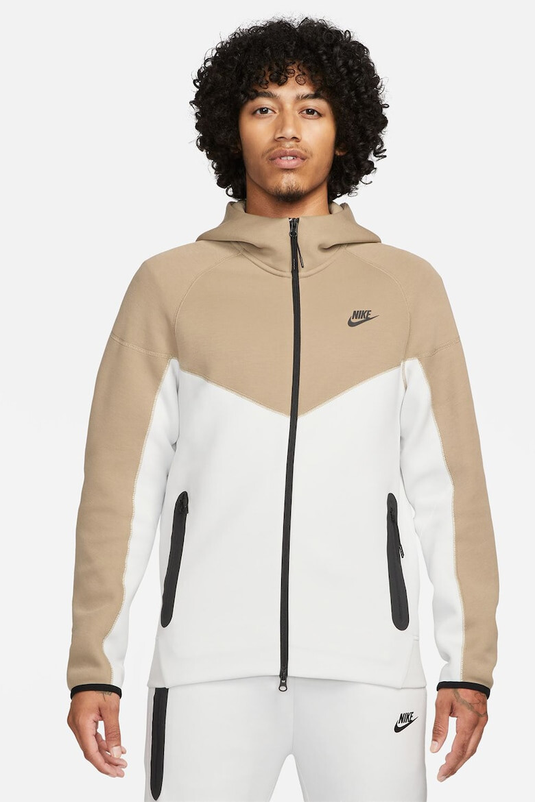 Nike Худи с памук с цип - Pepit.bg