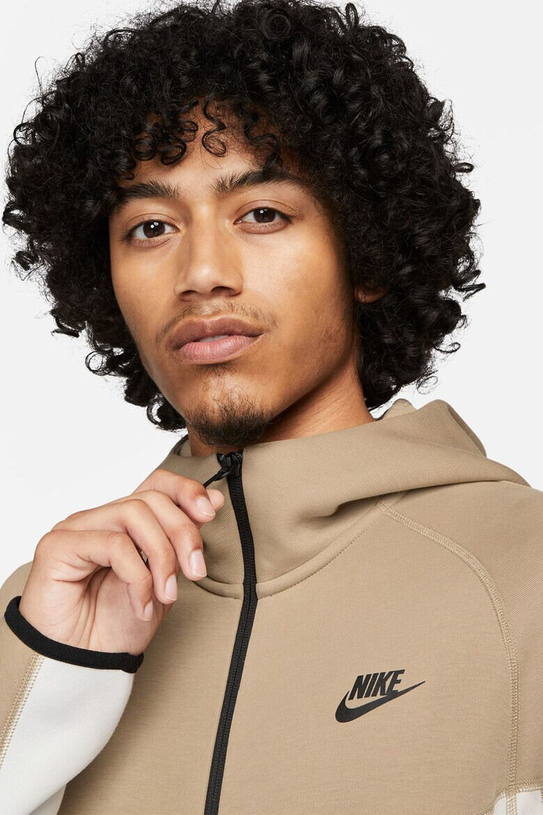 Nike Худи с памук с цип - Pepit.bg