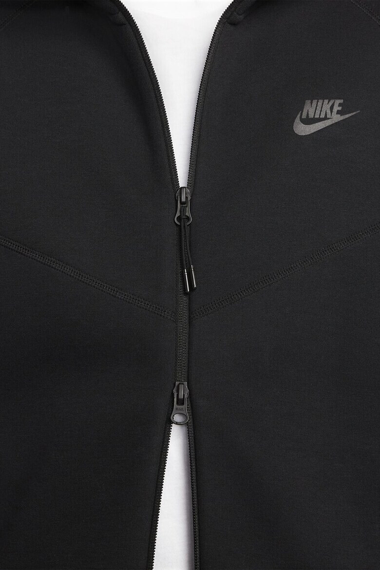 Nike Худи с памук с цип - Pepit.bg