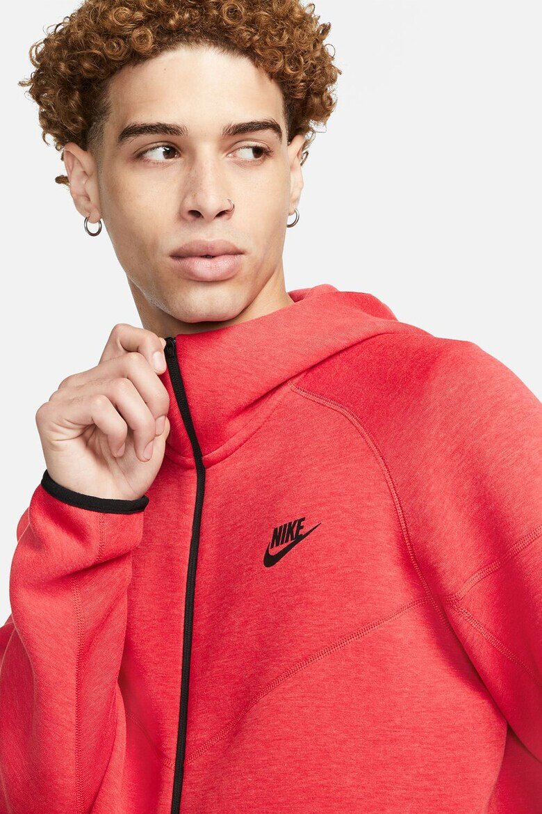 Nike Худи с памук с цип - Pepit.bg