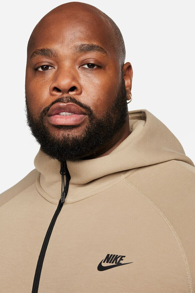 Nike Худи с памук с цип - Pepit.bg