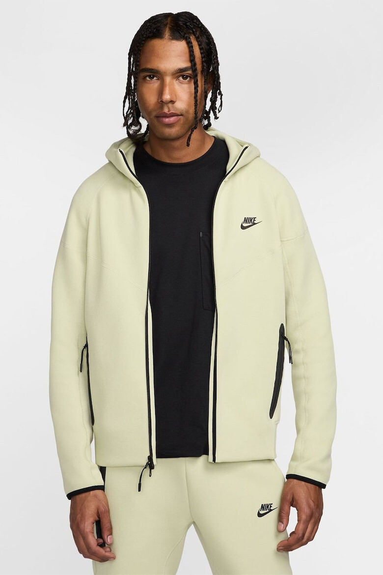 Nike Худи с памук с цип - Pepit.bg