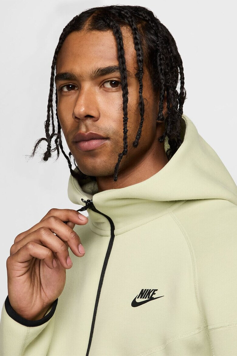 Nike Худи с памук с цип - Pepit.bg