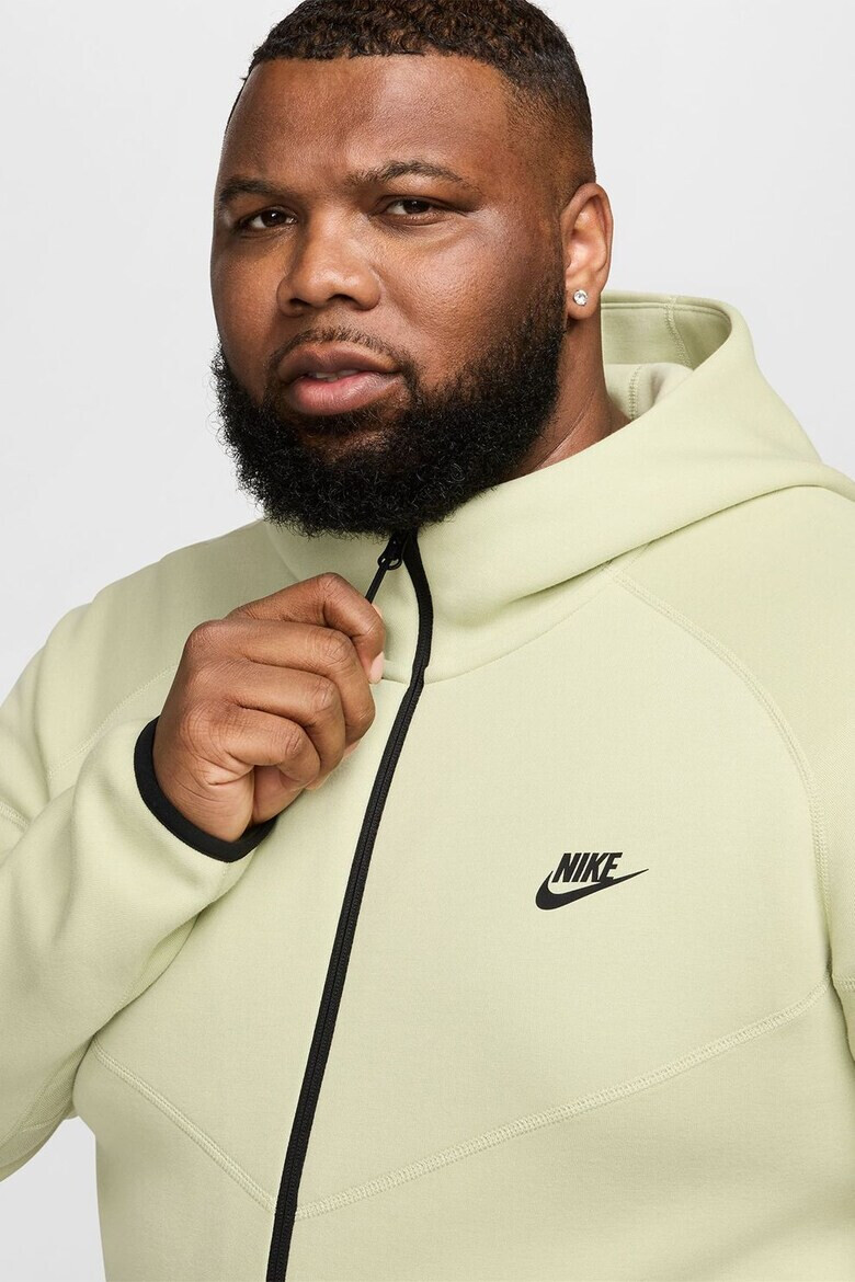 Nike Худи с памук с цип - Pepit.bg