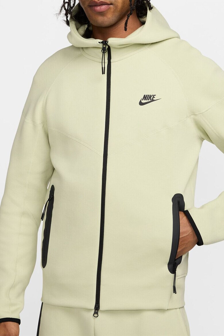 Nike Худи с памук с цип - Pepit.bg