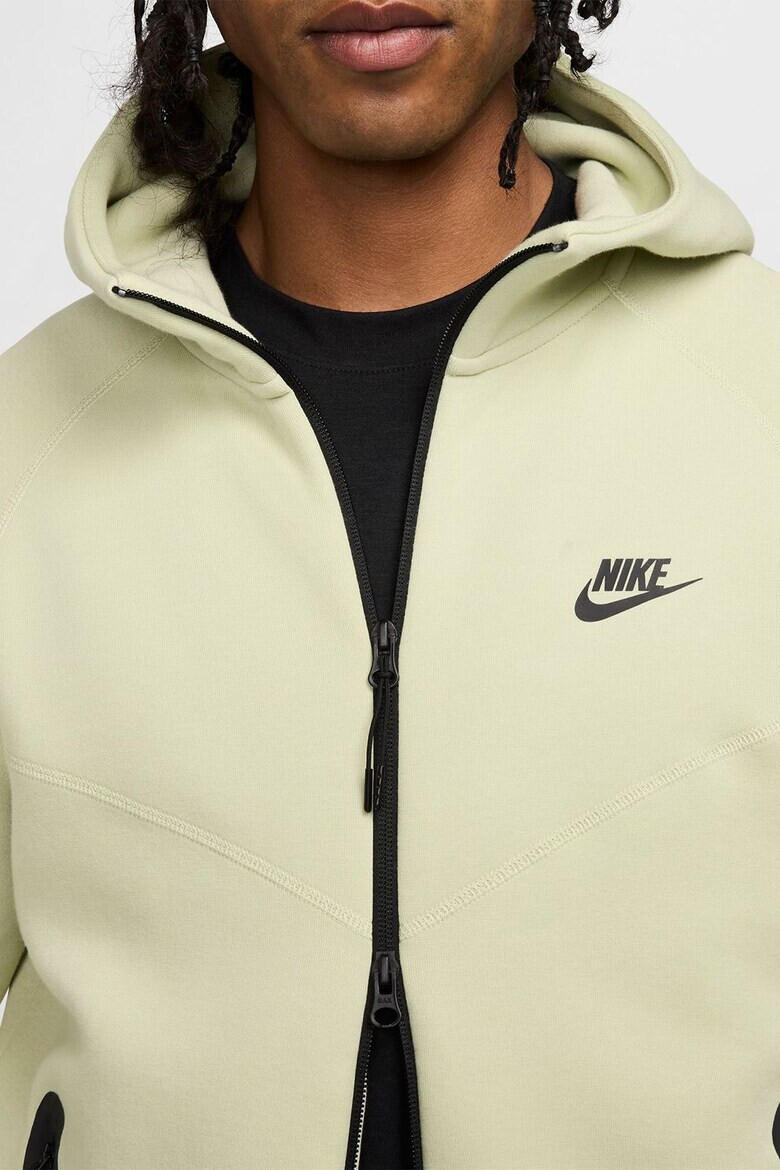 Nike Худи с памук с цип - Pepit.bg