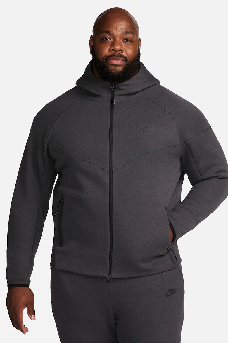 Nike Худи с памук с цип - Pepit.bg