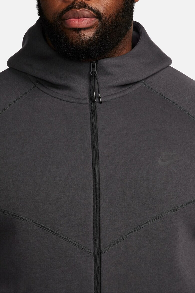 Nike Худи с памук с цип - Pepit.bg