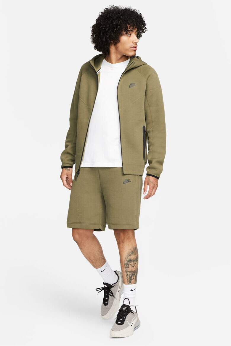 Nike Худи с памук с цип - Pepit.bg