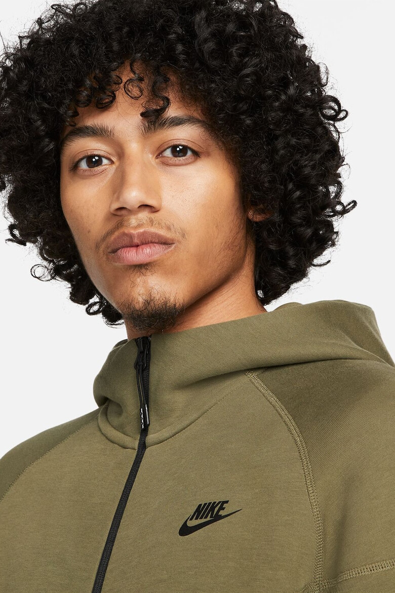 Nike Худи с памук с цип - Pepit.bg