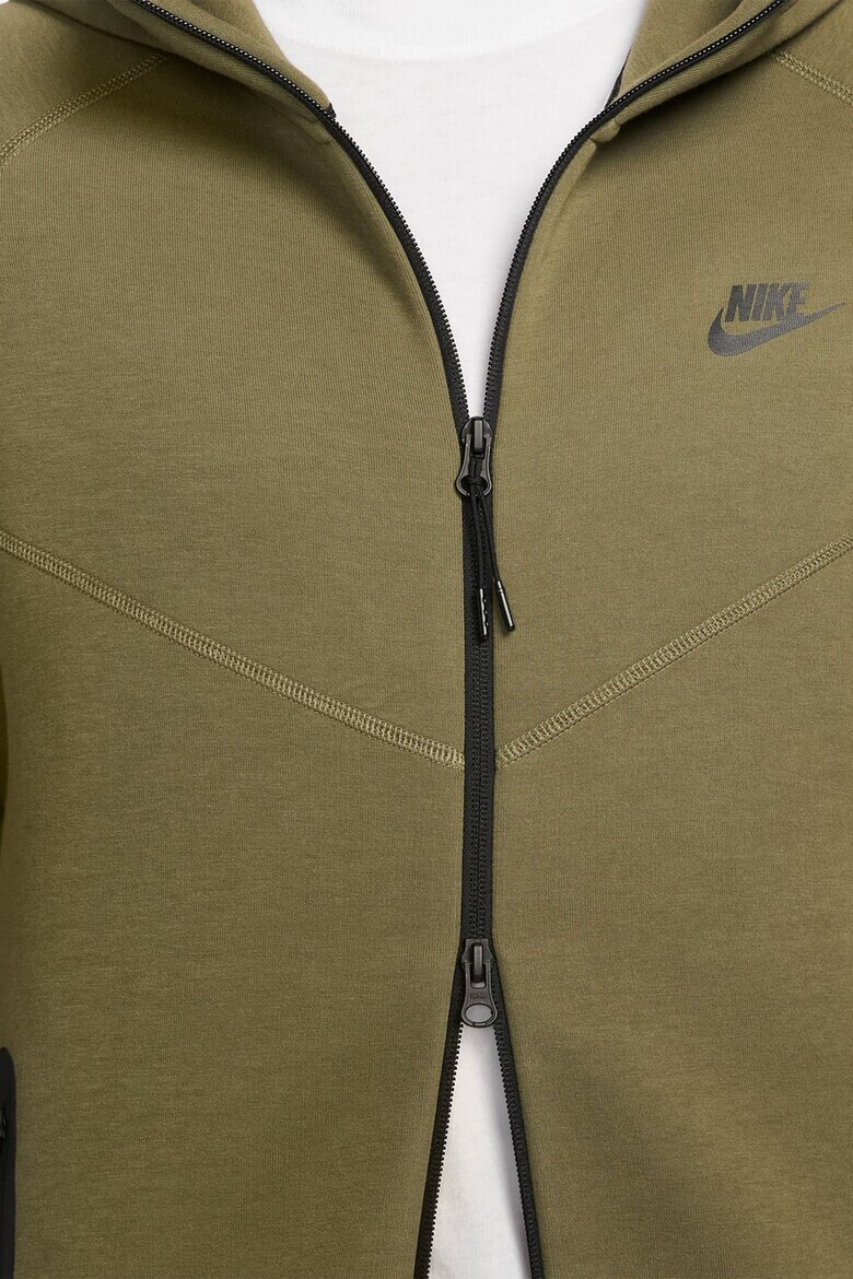 Nike Худи с памук с цип - Pepit.bg