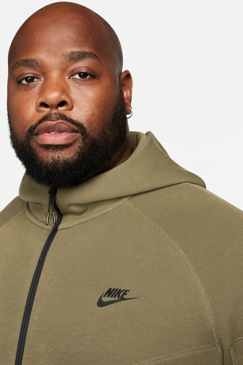 Nike Худи с памук с цип - Pepit.bg
