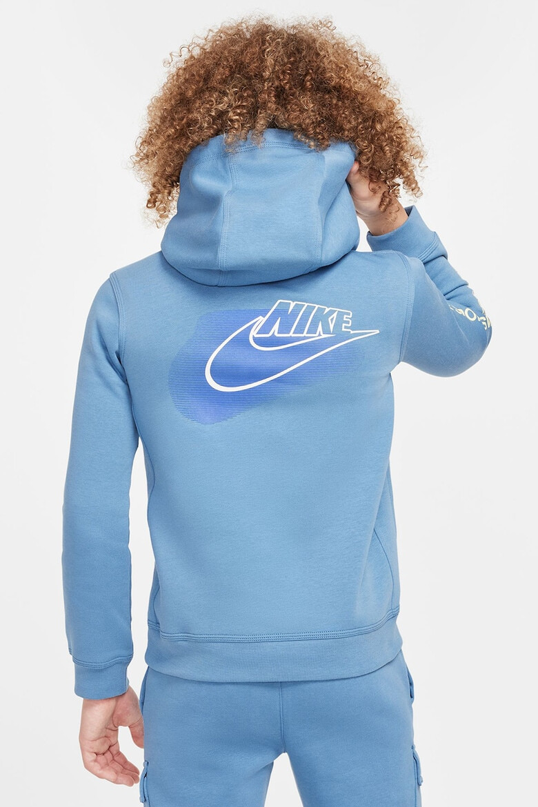 Nike Худи с принт и джоб кенгуру - Pepit.bg