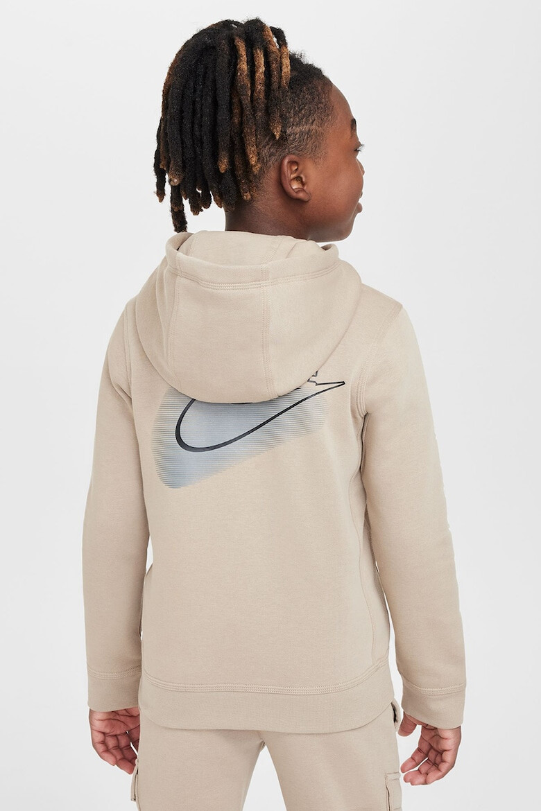 Nike Худи с принт и джоб кенгуру - Pepit.bg