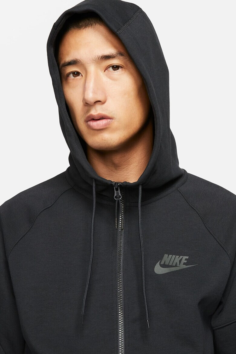 Nike Худи с ръкави реглан и цип - Pepit.bg