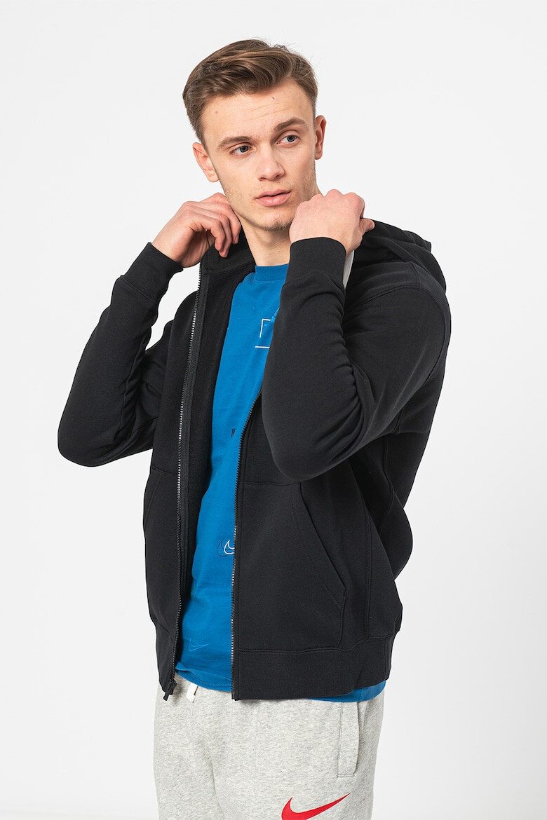 Nike Худи с цип и джобове - Pepit.bg