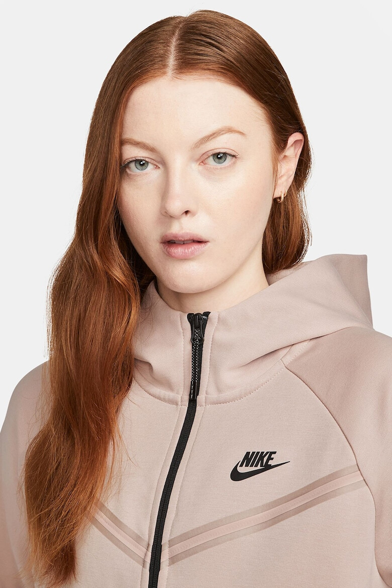 Nike Худи с цип и джобове - Pepit.bg
