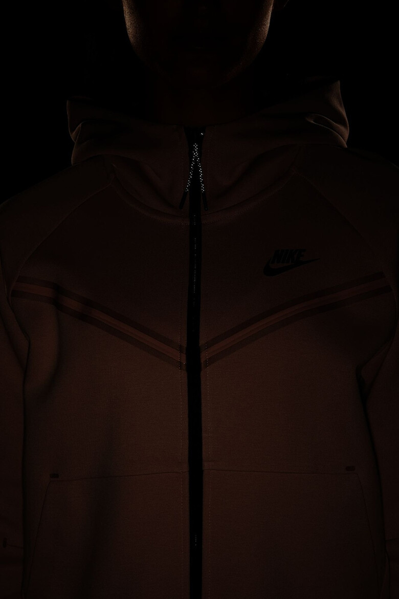 Nike Худи с цип и джобове - Pepit.bg