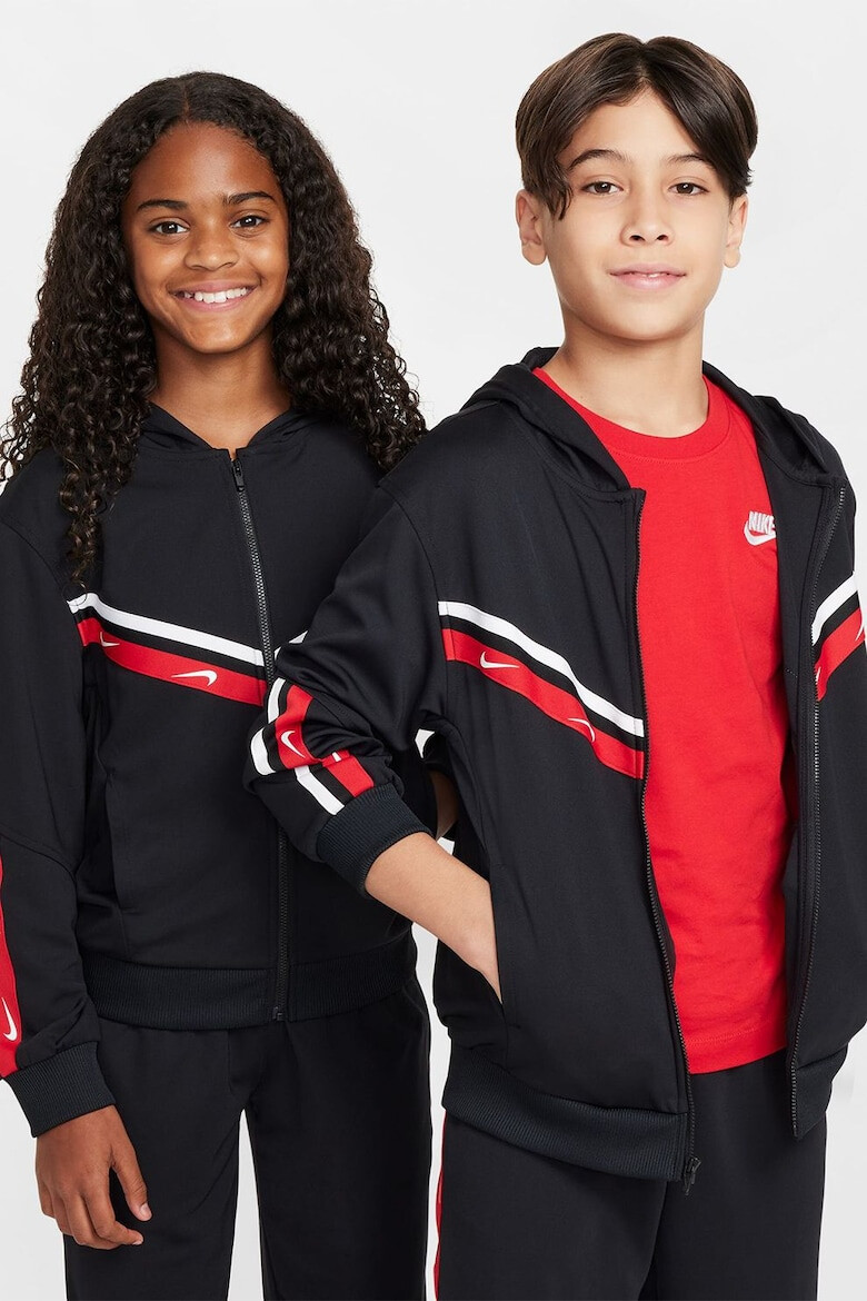 Nike Худи с цип и лого - Pepit.bg