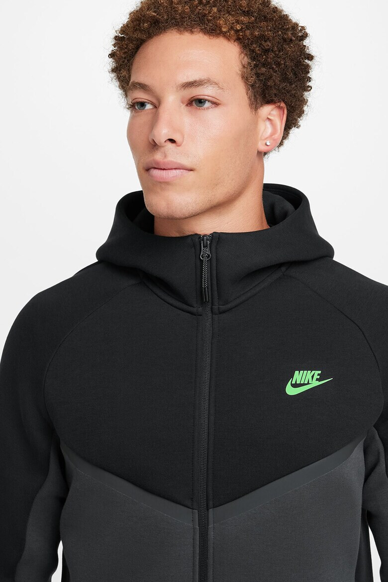Nike Худи с цип и лого - Pepit.bg