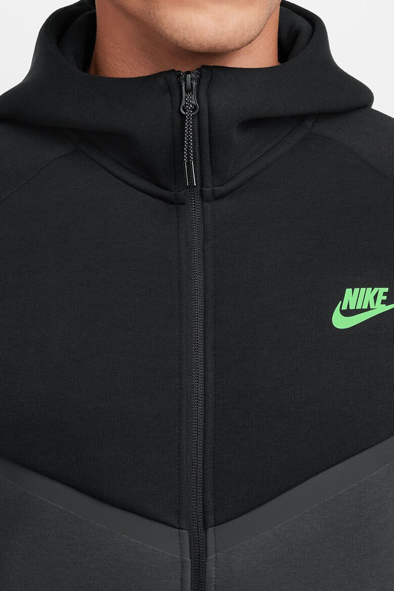 Nike Худи с цип и лого - Pepit.bg