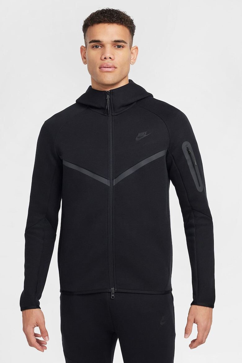 Nike Худи с цип и лого - Pepit.bg