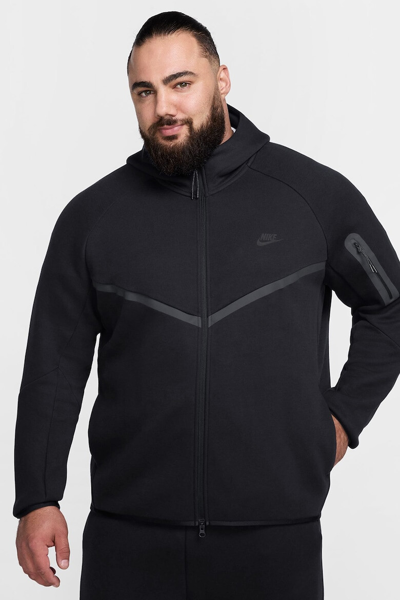 Nike Худи с цип и лого - Pepit.bg