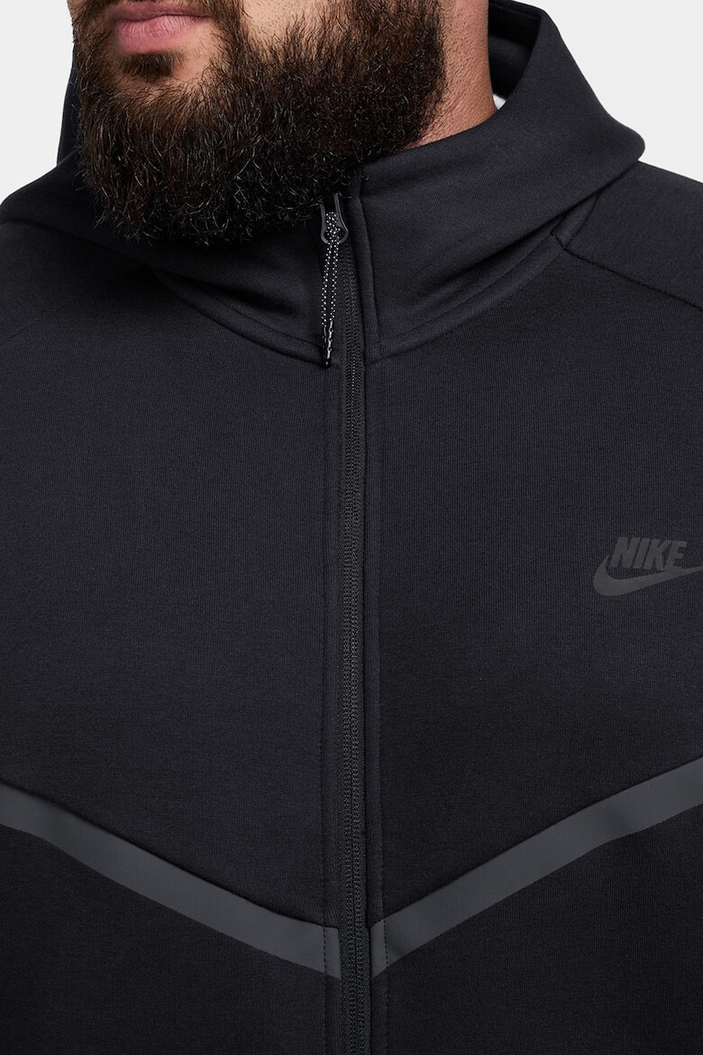 Nike Худи с цип и лого - Pepit.bg