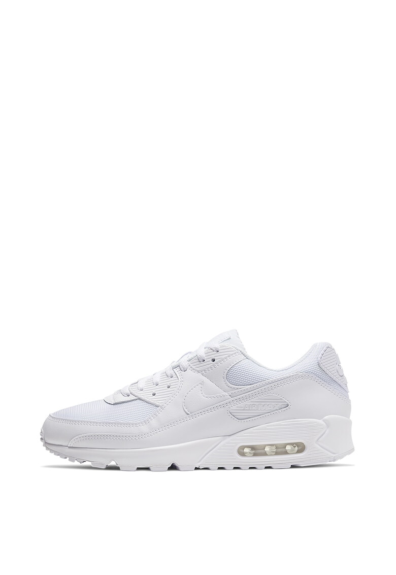 Nike Кожени спортни обувки Air Max 90 с мрежа - Pepit.bg