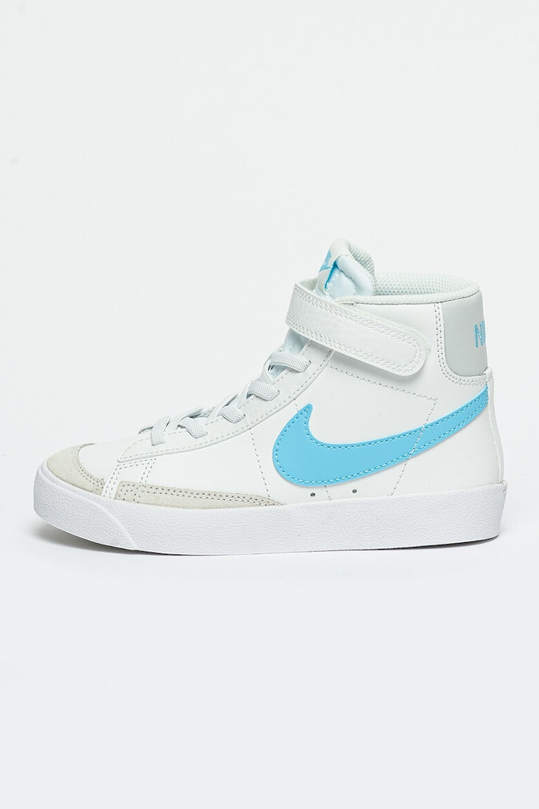 Nike Кожени спортни обувки Blazer Mid 77 с велур - Pepit.bg