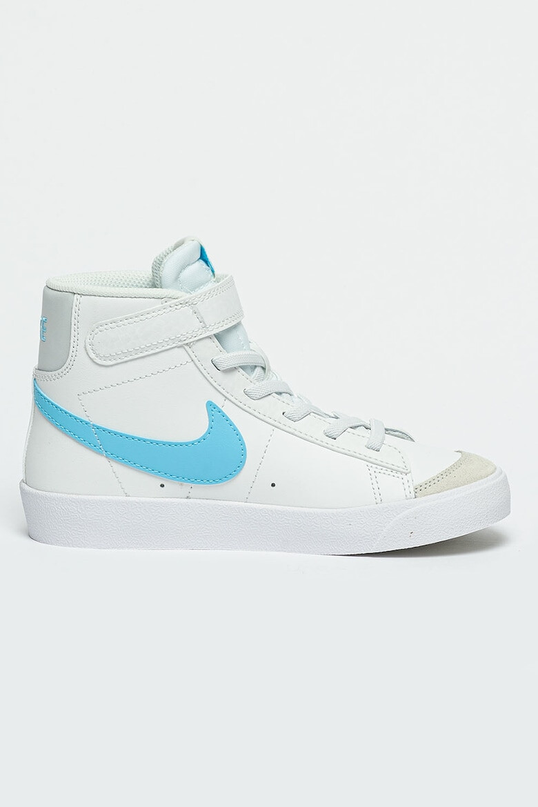 Nike Кожени спортни обувки Blazer Mid 77 с велур - Pepit.bg