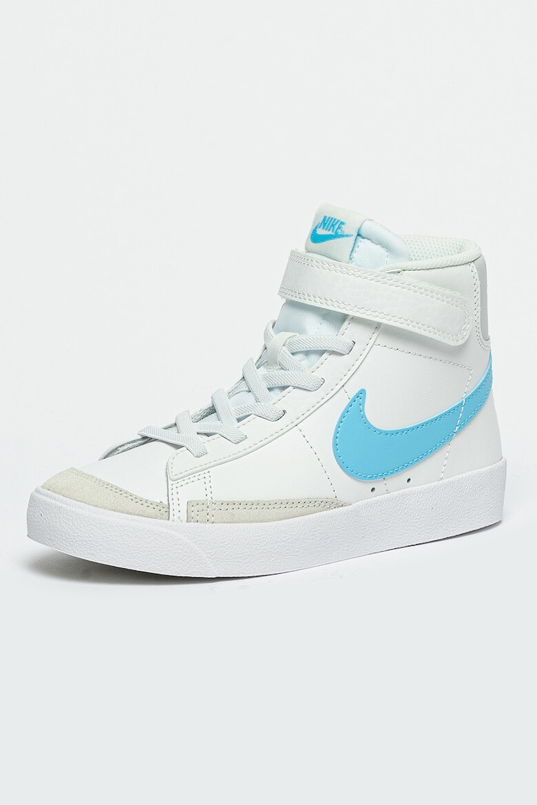 Nike Кожени спортни обувки Blazer Mid 77 с велур - Pepit.bg