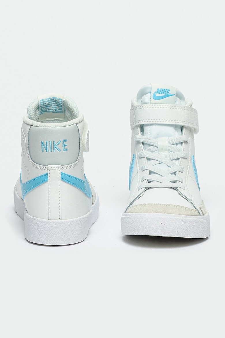 Nike Кожени спортни обувки Blazer Mid 77 с велур - Pepit.bg