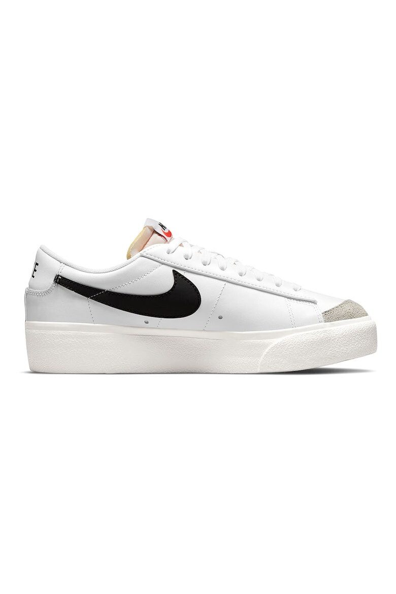 Nike Кожени спортни обувки Blazer с велур - Pepit.bg