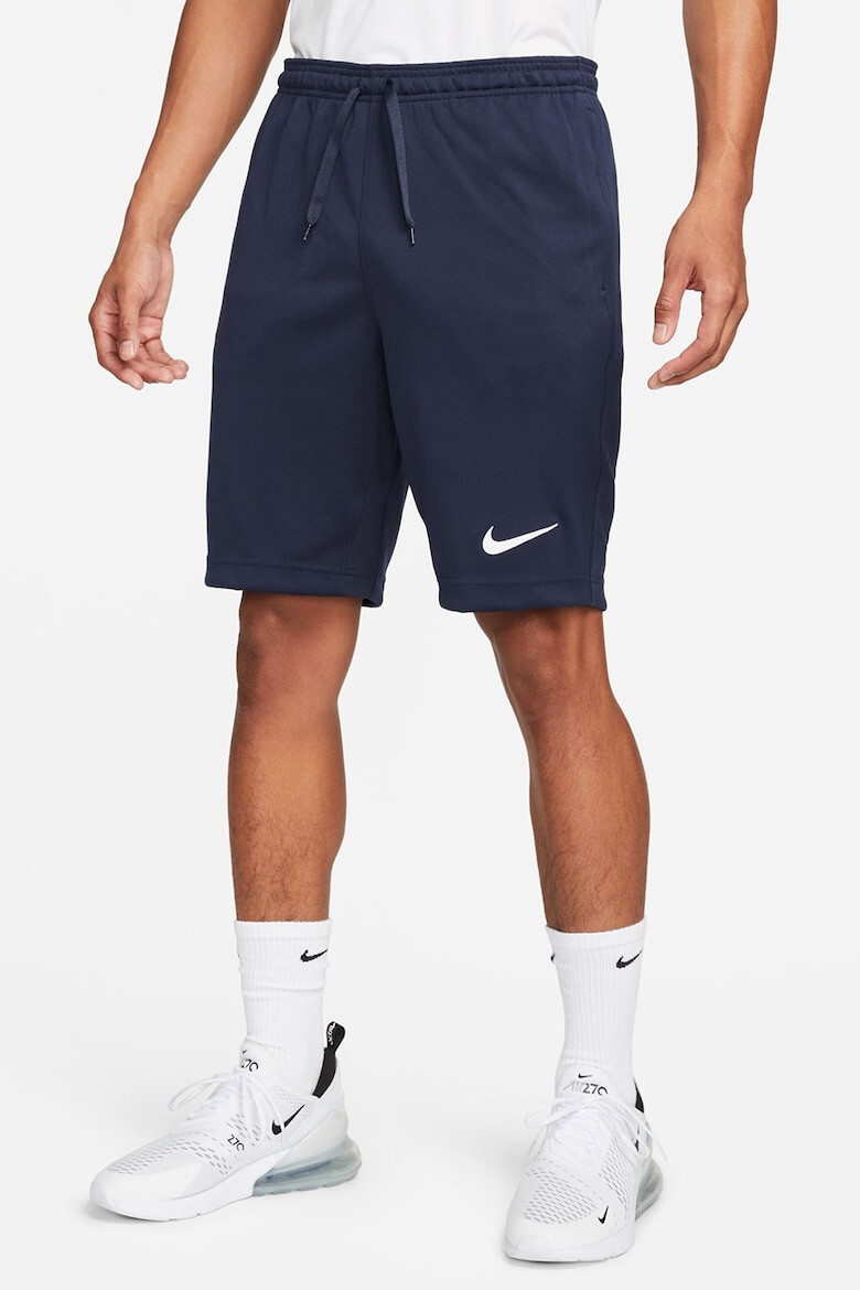 Nike Къс фитнес панталон с монограм - Pepit.bg