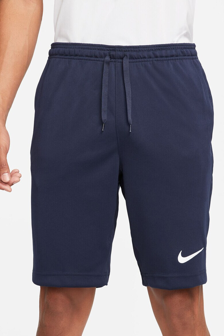 Nike Къс фитнес панталон с монограм - Pepit.bg