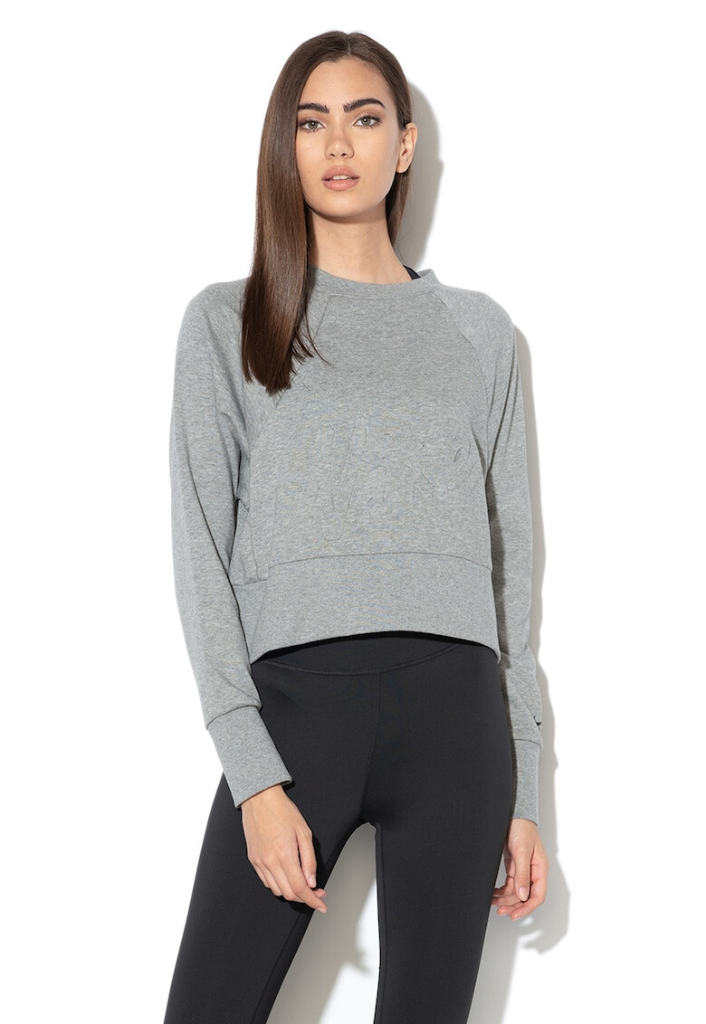 Nike Къс фитнес суитшърт Dri-Fit - Pepit.bg