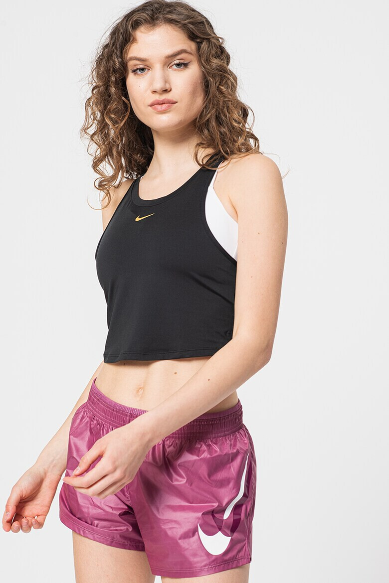 Nike Къс фитнес топ One Luxe Dri Fit - Pepit.bg