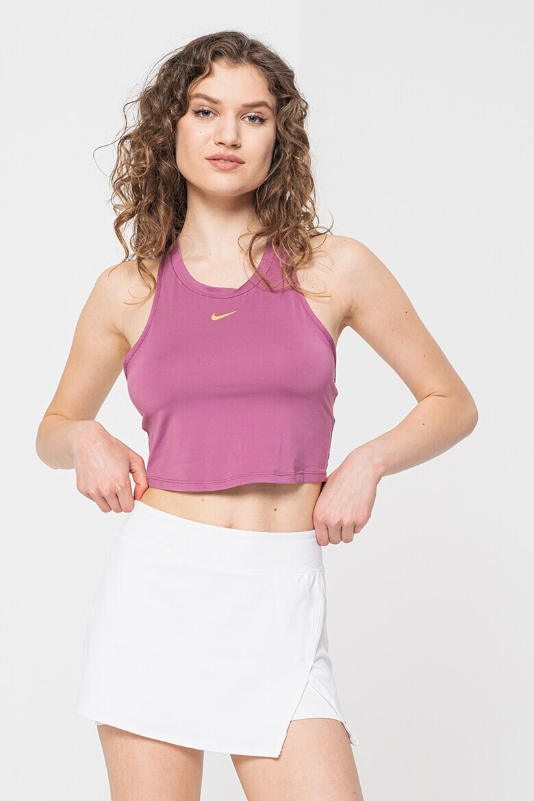 Nike Къс фитнес топ One Luxe Dri Fit - Pepit.bg