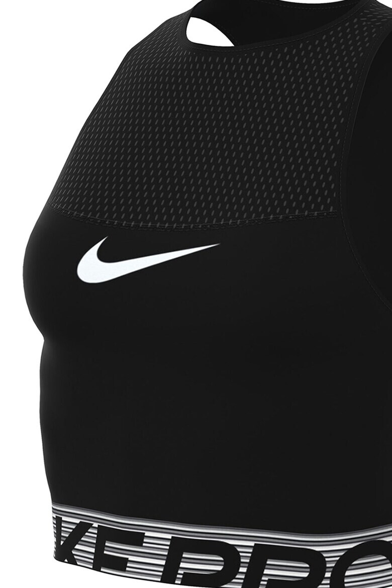 Nike Къс фитнес топ с Dri-FIT - Pepit.bg