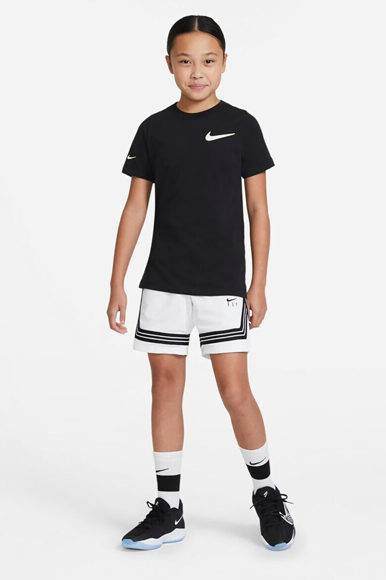 Nike Къс панталон Crossover с контрасти - Pepit.bg