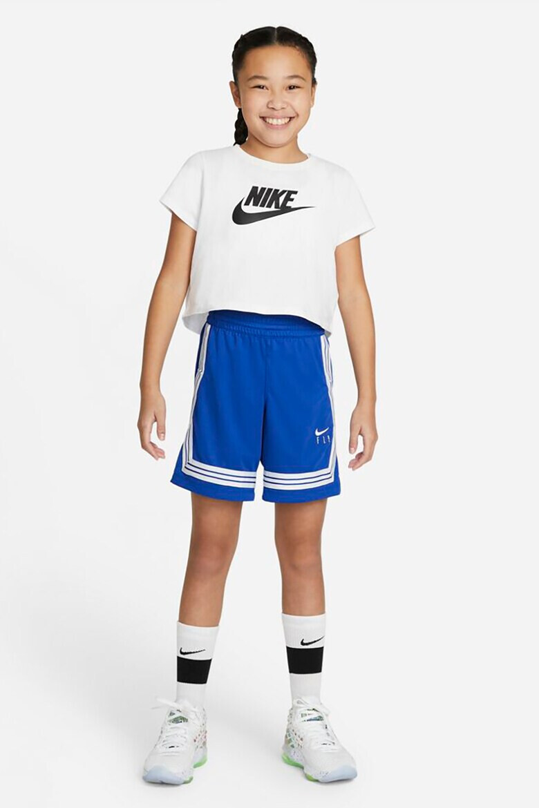 Nike Къс панталон Crossover с контрасти - Pepit.bg